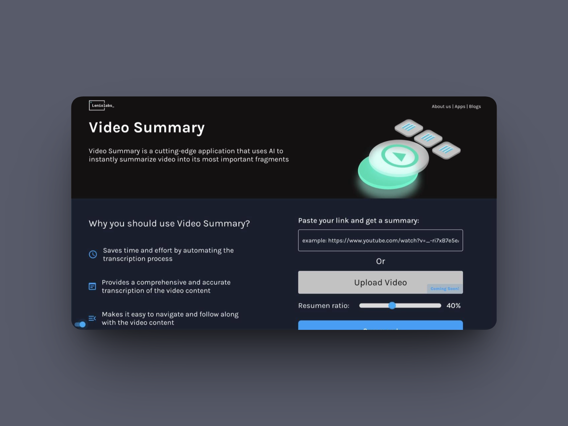 Video Summarizer